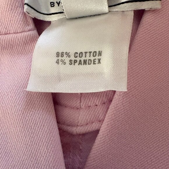 St John Sport by Marie Gray Pink Cotton Denim Jeans Size 8 - Picture 3 of 6